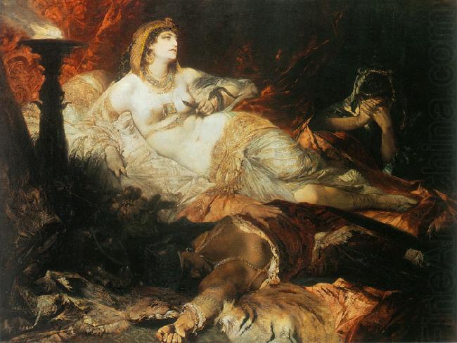 Der Tod der Kleopatra, Hans Makart